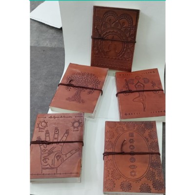 Mittelgroßes Notizbuch mit Gummiband – Chakra-Mandala