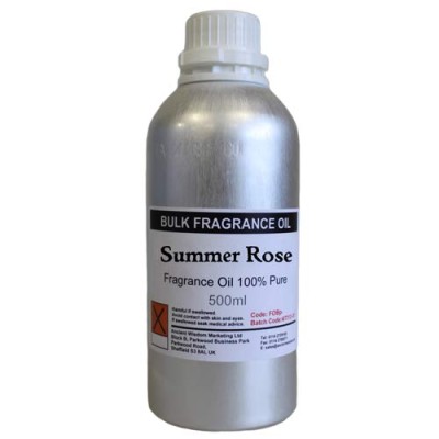 500 ml reines Duftöl – Sommerrose