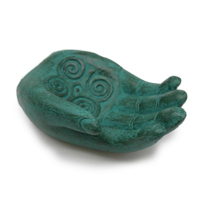 Duftkegelständer - Hand (grün)