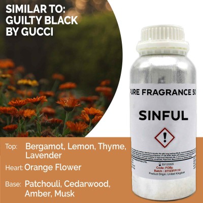 500 ml Pure Fragrance Oil - Sinful