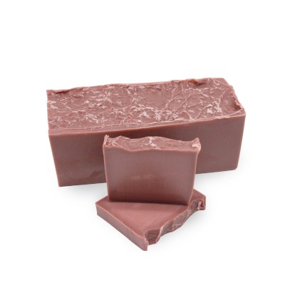 Packung mit 13 Stück à 100 g geschnittener Seife – Himbeere und Vanille