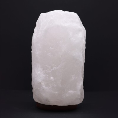 Weiße Himalaya-Salzlampe, ca. 8–10 kg